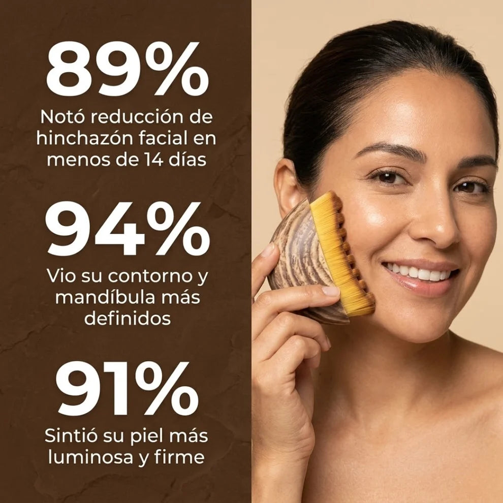Cepillo para masajes de Drenaje Linfático